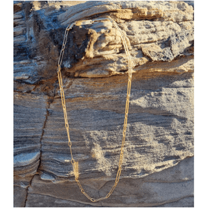 One of our staff favorites, our Bronte Cable necklace is versatility meets simplicity. Perfectly worn on its own or layered with a shorter chain such as our freshwater necklace.  Material:  18K Gold Vermeil with a Sterling Silver base